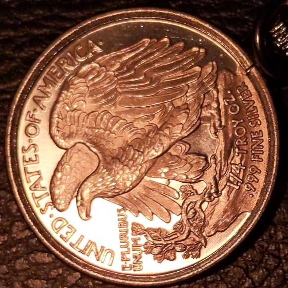 sterling Silver Necklace "18" w 1/4 Oz Silver - Picture 4 of 8